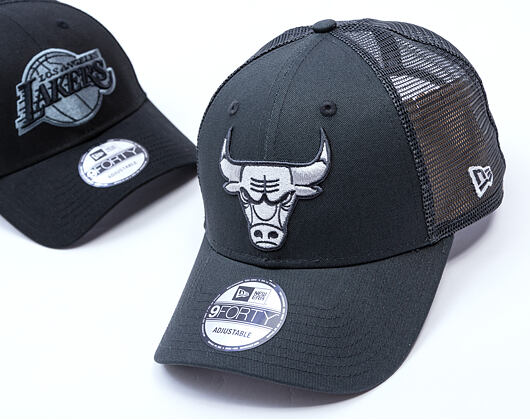 Kappe New Era - NBA Homefield Trucker 9FORTY - Chicago Bulls - Grey