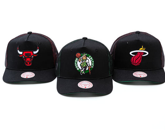 Kappe Mitchell & Ness - NBA Tremor Trucker - Chicago Bulls - Black