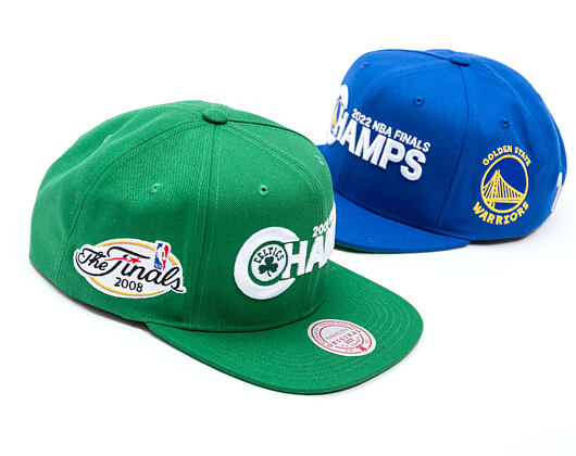 Kappe Mitchell & Ness - NBA Winners Circle Snapback - Boston Celtics - Green