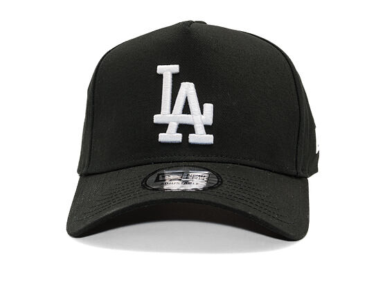 Kappe New Era - MLB League Essential 9FORTY A-Frame - LA Dodgers - Black / White