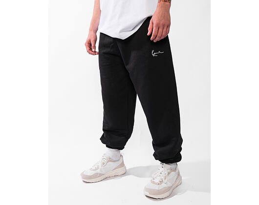 Trainerhose Karl Kani - Small Signature Essential Baggy Sweatpants - Black