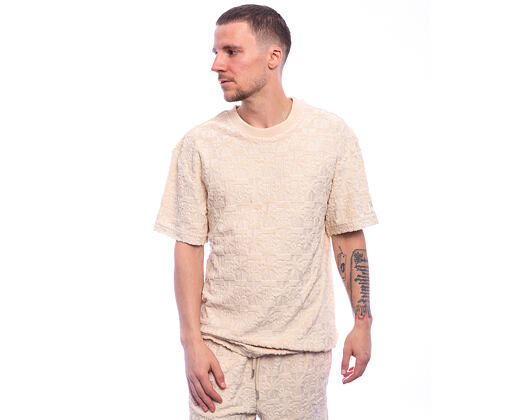 T-Shirt Karl Kani - Og Aop Terry Cloth T-Shirt - Beige