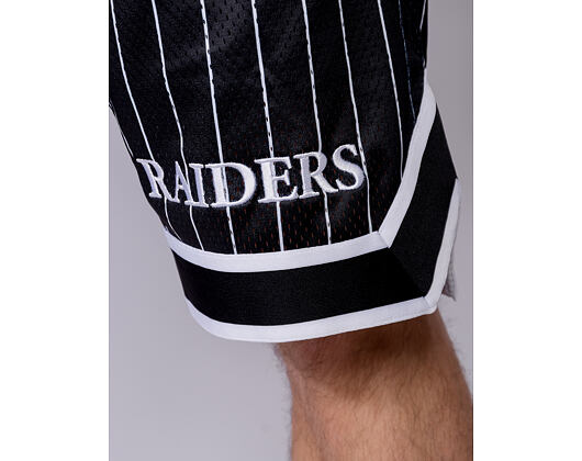 Shorts New Era - NFL Pinstripe Shorts - Las Vegas Raiders - Black