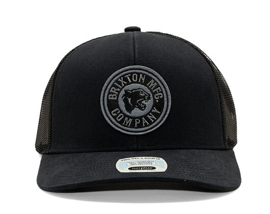 Kappe Brixton - Forte Mp Mesh Cap - Black/Black