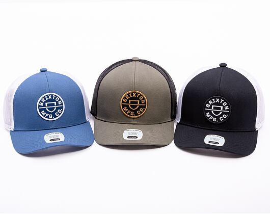 Kappe Brixton - Crest X Mp Mesh Cap - Joe Blue/White