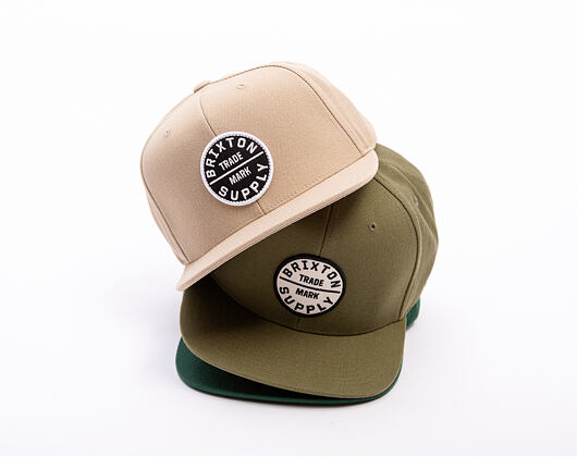 Kappe Brixton - Oath Iii Snapback - Olive Surplus/Whitecap