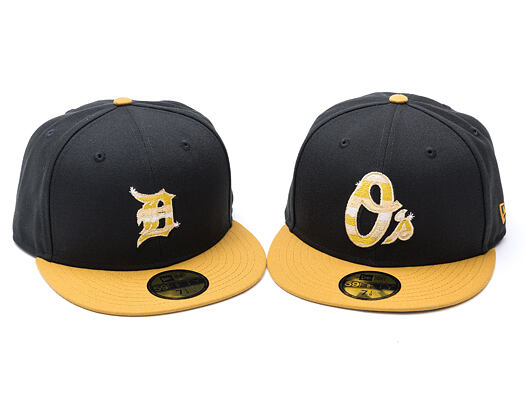Kappe New Era - MLB 59FIFTY Day - Baltimore Orioles - Black & Gold