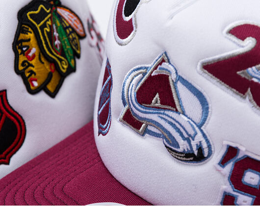 Kappe Mitchell & Ness - Gridlock Trucker - Chicago Blackhawks - White