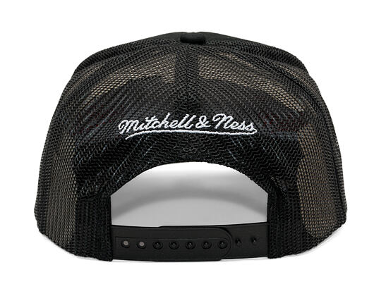 Kappe Mitchell & Ness - Evergreen Trucker - San Jose Sharks - Black