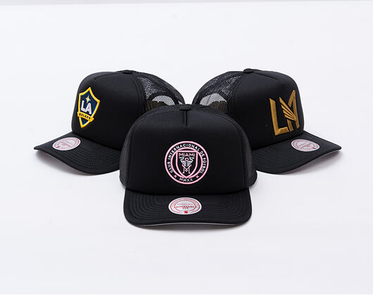 Kappe Mitchell & Ness - Evergreen Trucker - Inter Miami Cf - Black