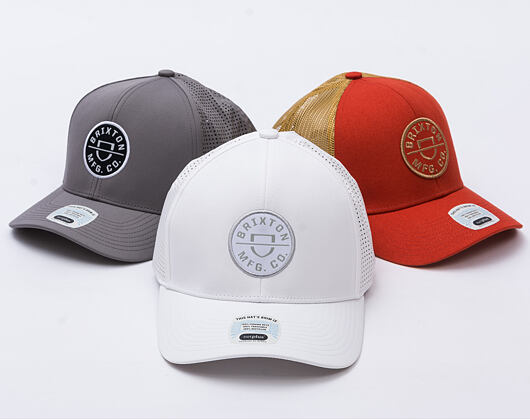 Kappe Brixton - Crest X Mp Snapback - White/White
