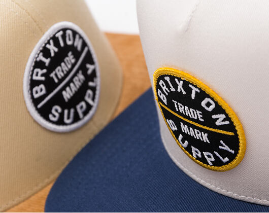 Kappe Brixton - Oath Mp Trucker Hat - Mood Indigo/Off White/Mood Ind