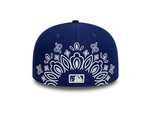 Kappe New Era - MLB Paisley Bandana 59FIFTY - LA Dodgers - Dark Royal