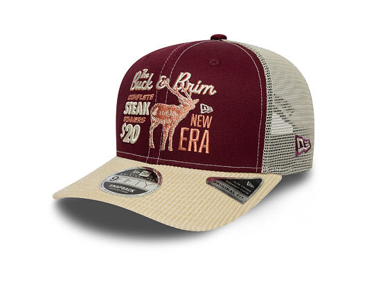 Kappe New Era - Wild Cord 9FIFTY - Burgundy / Stone