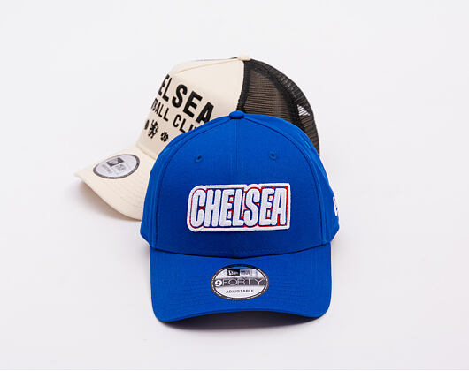 Kappe New Era - Keyline 9FORTY - Chelsea FC Lion Crest - Blue