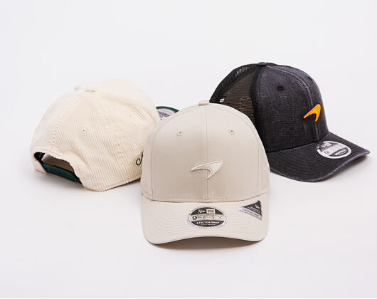 Kappe New Era - F1 Seasonal 9FIFTY Stretch-Snap - McLaren Racing - Cream