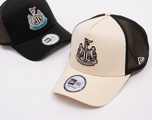 Kappe New Era - Seasonal 9FORTY Trucker - Newcastle United FC - Cream