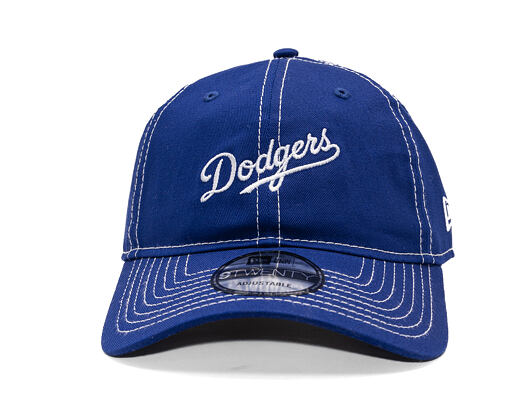 Kappe New Era - MLB Contrast Stitch 9TWENTY - LA Dodgers - Dark Royal / White