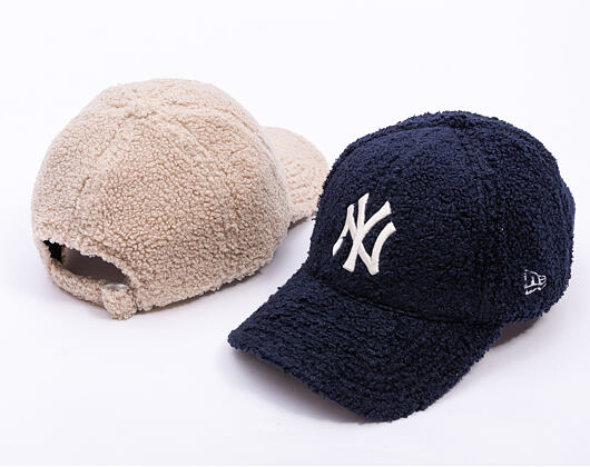 Kappe New Era - MLB Borg Teddy Fleece 9FORTY - NY Yankees - Navy