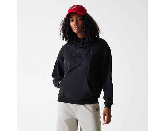 Damen Pullover New Era - Crest Hoodie - Black