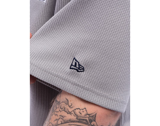 T-Shirt New Era - MLB Waffle Tee - LA Dodgers - Grey