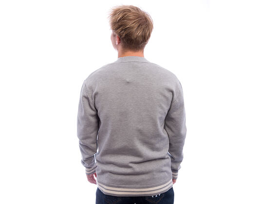 Strickpullover New Era - MLB Cardigan Knit - LA Dodgers - Heather Grey