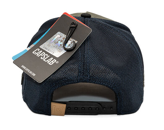 Kappe Capslab - Looney Tunes Trucker - Distress Taz - Black /Brown