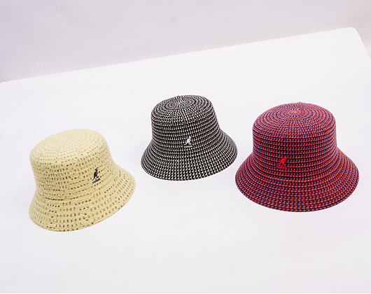 Kangol - Grid Knit Bucket - Hazy Indigo