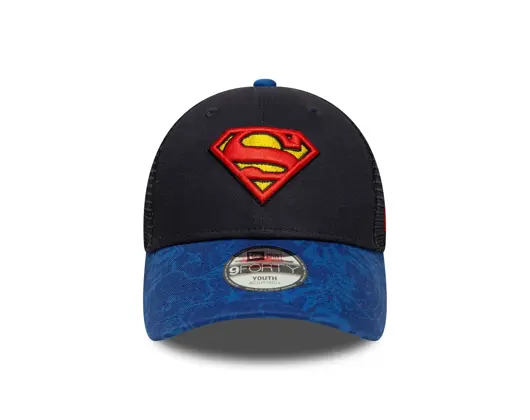 Kinder Kappe New Era - Seasonal Superman 9FORTY - Azure