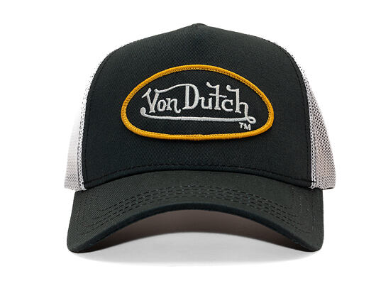 Kappe Von Dutch - Trucker - Classic Logo Black/Grey