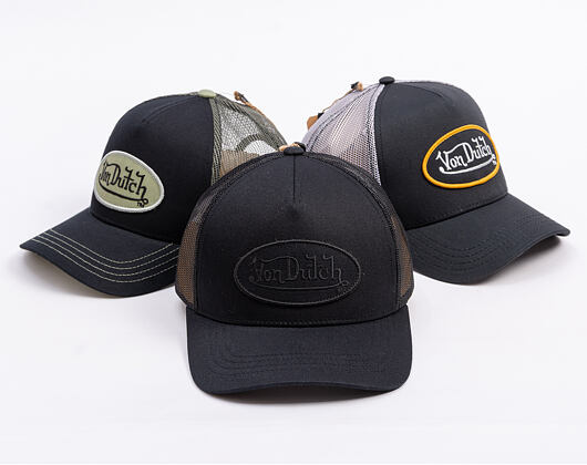 Kappi Von Dutch - Trucker - Keep An Eye Out Patch - Schwarz