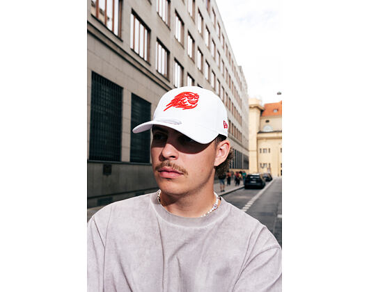 Basecap New Era - LIV Golf 9TWENTY - Fireballs - White