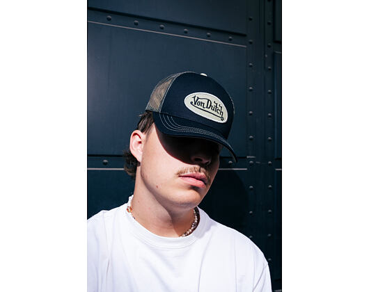 Kappe Von Dutch - Trucker - Classic Logo - Black/Green