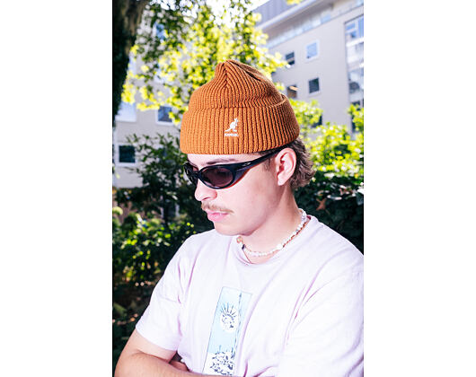 Kangol - Cardinal 2 Way Beanie - Rustic Caramel