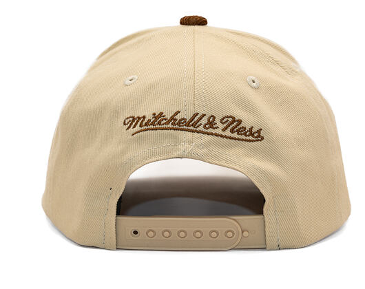 Kappe Mitchell & Ness - Tawny Pro Crown - Milwaukee Bucks - Sand/Brown