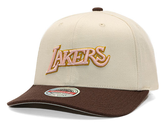 Kappe Mitchell & Ness - Blush Sand Classic Red - LA Lakers - Sand/Brown