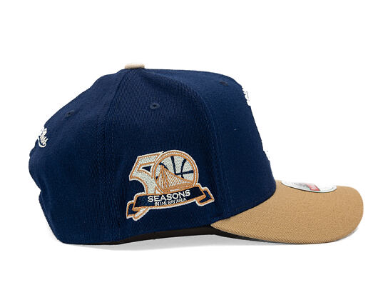 Kappe Mitchell & Ness - Sand Storm Classic Red - Golden State Warriors - Navy/Sand