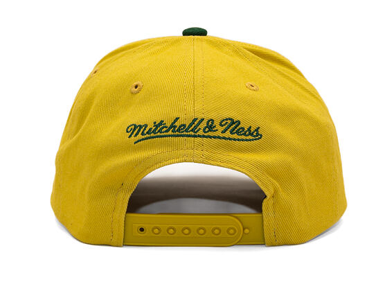 Kappe Mitchell & Ness - Harvest Gold Pro Crown - Golden State Warriors - Gold/Green