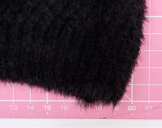 Kangol - Faux Fur Pointed Beanie - Black