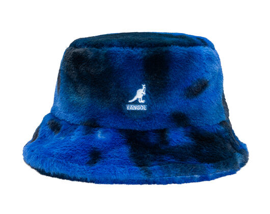 Kangol - Faux Fur Bucket - Blue Iridescent Clouds