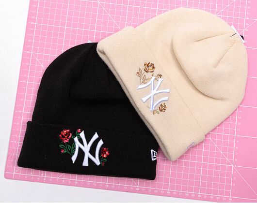 Damen Mütze New Era - MLB Sequin Rose - NY Yankees - Cream