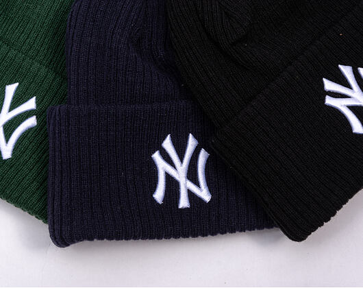 Mütze New Era - MLB Wide Cuff Beanie - NY Yankees - Black