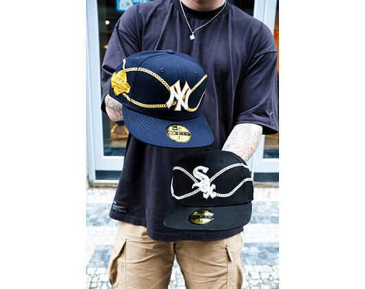 Kappe New Era - MLB Chain Wrap 59FIFTY - NY Yankees - Navy