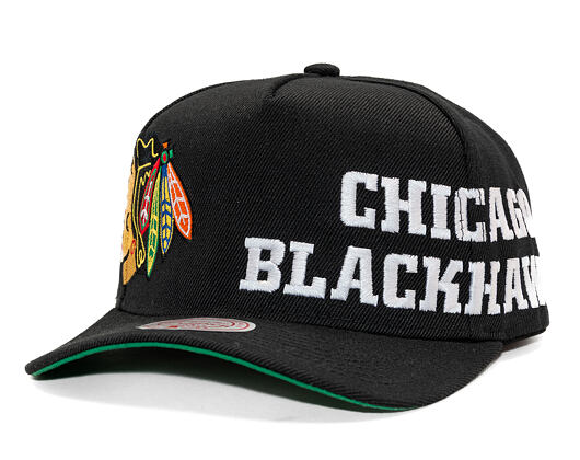 Kappe Mitchell & Ness - NHL Busted Pro - Chicago Blackhawks - Black