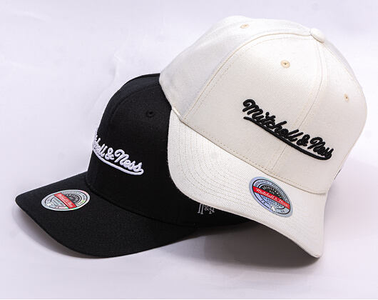 Kappe Mitchell & Ness - Branded Script Stretch  - Off White