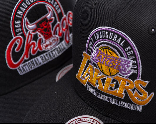 Kappe Mitchell & Ness - NBA Inaugural Team Pro Crown - Los Angeles Lakers - Black