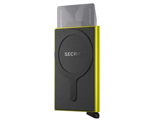 Kartenetui Secrid - Cardprotector für Magsafe Lime