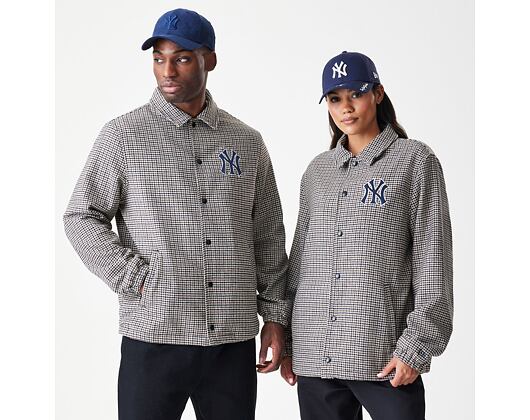Jacke New Era - MLB Check Coach Jacket - NY Yankees - Auburn
