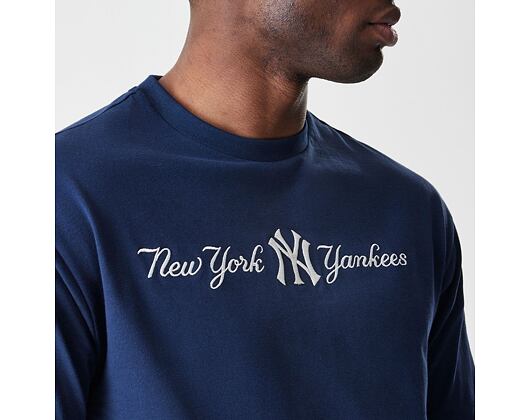 T-Shirt New Era - MLB Graphic Oversized Tee - NY Yankees - Navy