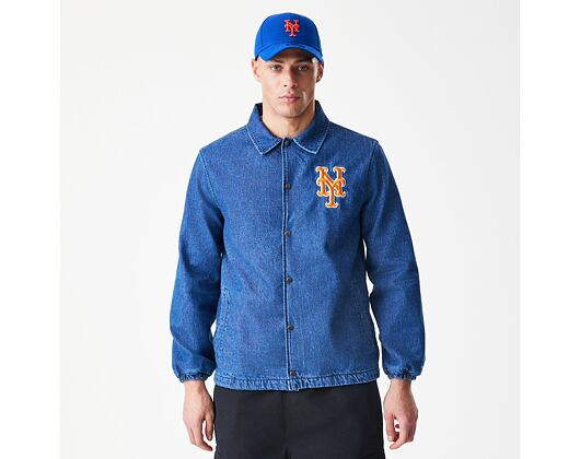 Jacke New Era - MLB Denim Coach Jacket - NY Mets - Denim